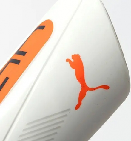 Щитки футбольні Puma ULTRA LIGHT SLEEVE біло-червоні 030989-01