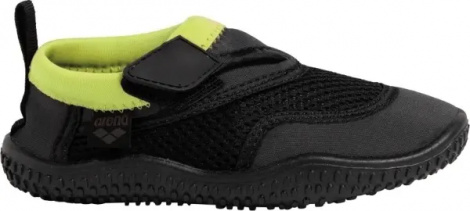 Аквашузы детские Arena WATERSHOES JR черно-лимонные 005294-100