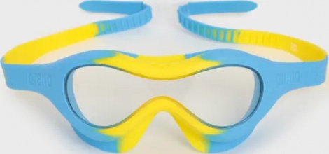 Окуляри для плавання дитячі Arena SPIDER KIDS MASK блакитно-жовті 004287-102