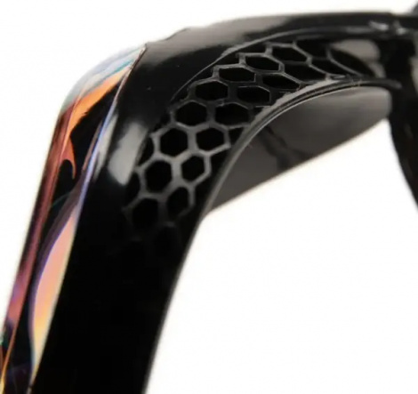 Окуляри для плавання Arena AIR-SPEED MIRROR чорно-жовті 003151-200