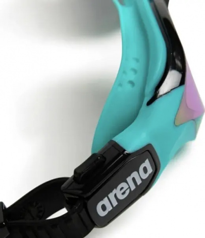 Очки для плавания Arena COBRA TRI SWIPE MR бирюзово-черные 002508-110