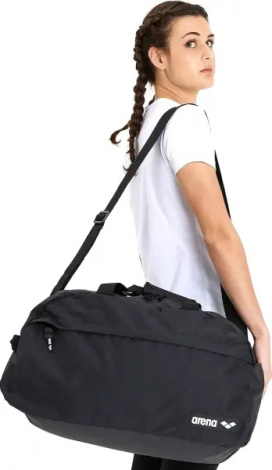 Сумка спортивная Arena TEAM DUFFLE 40L черная 002482-500