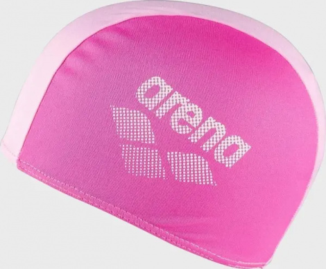 Шапочка для плавання дитяча Arena POLYESTER II JR рожево-світло-рожева 002468-990