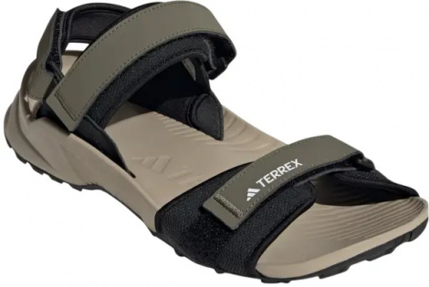 Сандалі Adidas TERREX HYDROTERRA оливково-чорно-молочні JQ2236
