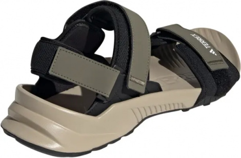 Сандалі Adidas TERREX HYDROTERRA оливково-чорно-молочні JQ2236