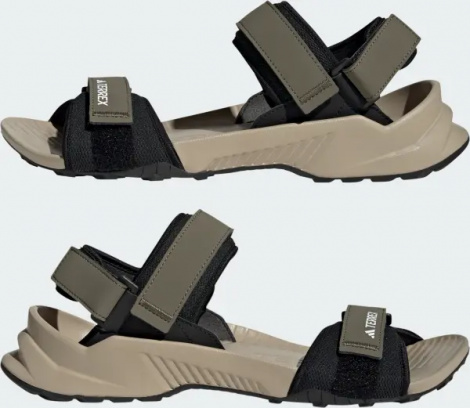 Сандалі Adidas TERREX HYDROTERRA оливково-чорно-молочні JQ2236