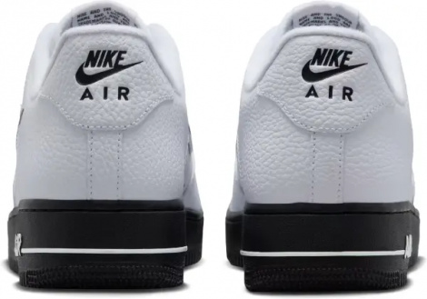 Кроссовки Nike AIR FORCE 1 JEWEL бело-черные HQ3826-100