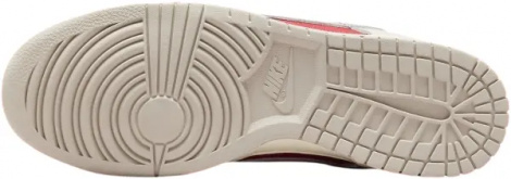 Кроссовки Nike DUNK LOW RETRO молочно-красные HJ9093-030