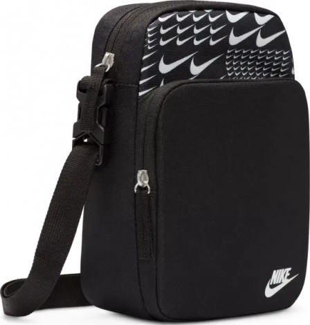 Сумка через плече Nike HERITAGE SWOOSH GRID чорна HJ8359-010