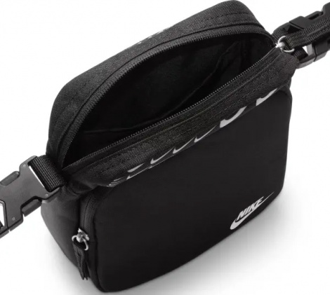 Сумка через плече Nike HERITAGE SWOOSH GRID чорна HJ8359-010