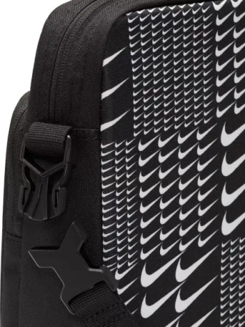 Сумка через плече Nike HERITAGE SWOOSH GRID чорна HJ8359-010