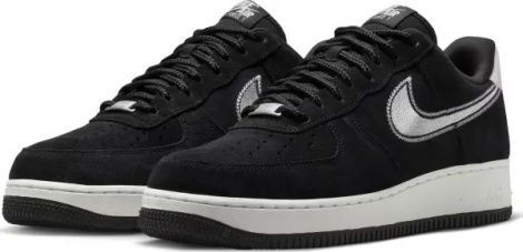 Кроссовки Nike AIR FORCE 1 '07 LV8 черно-белые HJ4465-001
