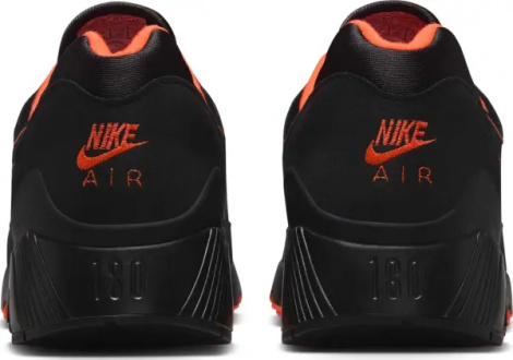 Кросівки Nike AIR 180 чорно-помаранчеві FJ9259-002