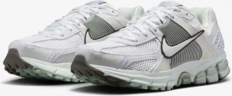 Кроссовки женские Nike ZOOM VOMERO 5 бело-мятно-коричневые FJ2028-103