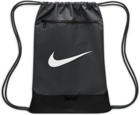 Сумка-мішок Nike BRASILIA 9.5 DRAWSTRING темно-сіра DM3978-068