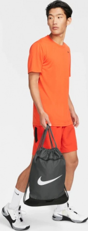 Сумка-мішок Nike BRASILIA 9.5 DRAWSTRING темно-сіра DM3978-068