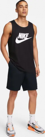 Майка Nike SPORTSWEAR TANK ICON FUTURA чорна AR4991-013