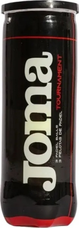 Набор мячей для падл-тенниса Joma TOURNAMENT желтый (3 штуки) 400999.900