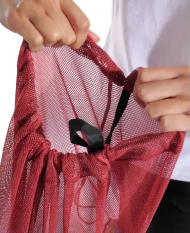 Сумка-мішок Arena ONE GO MESH BAG 40L темно-червона 010240-700