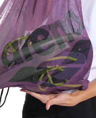 Сумка-мішок Arena ONE GO MESH BAG 40L фіолетова 010240-200