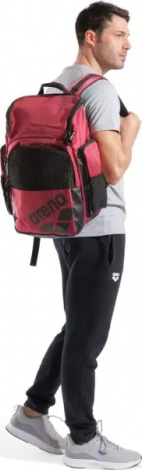 Рюкзак Arena ONE GO BACKPACK 35L темно-червоний 010229-700