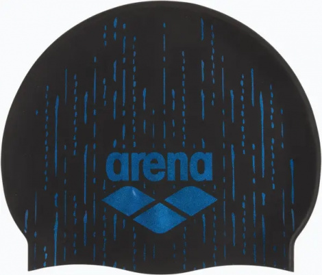 Шапочка для плавання Arena SHINE CAP чорна 009386-202