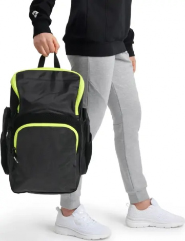 Рюкзак Arena SPIKY III BACKPACK 35L чорно-лимонний 005597-101