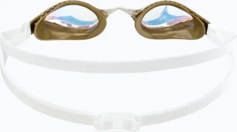 Окуляри для плавання Arena AIR-SPEED MIRROR золотисто-білі 003151-206