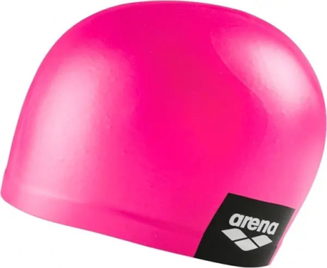 Шапочка для плавання Arena LOGO MOULDED CAP рожево-чорна 001912-214