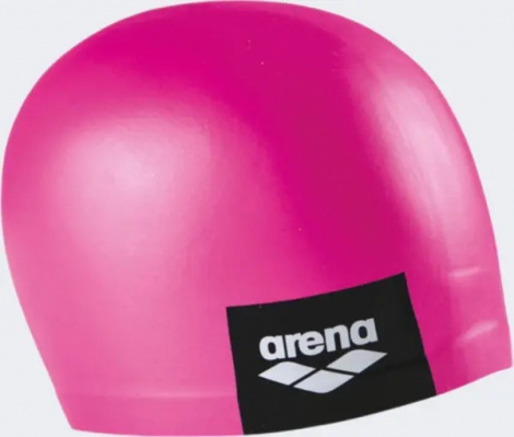 Шапочка для плавання Arena LOGO MOULDED CAP рожево-чорна 001912-214