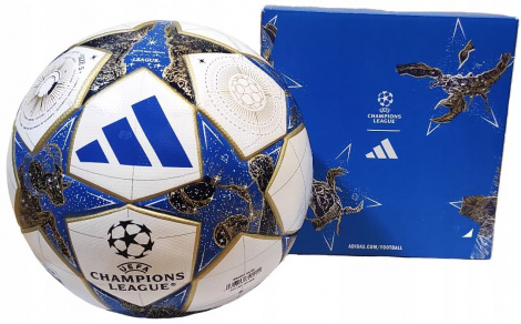 Футбольный мяч adidas UCL League Box Лига Чемпионов 25/26 FIFA Quality (термошов)