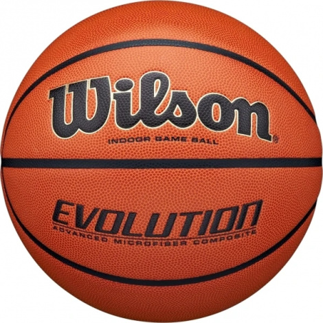 Баскетбольний м'яч Wilson EVOLUTION помаранчевий