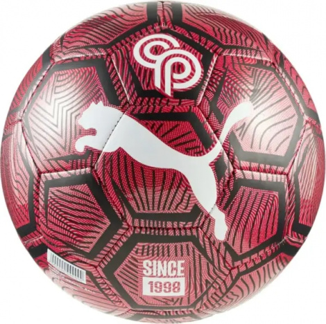 Футбольный мяч Puma CP NEVER STOP GRAPHIC красно-черный