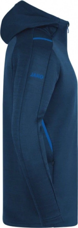 Олимпийка (мастерка) с капюшоном Jako CHALLENGE темно-синяя 9821-511
