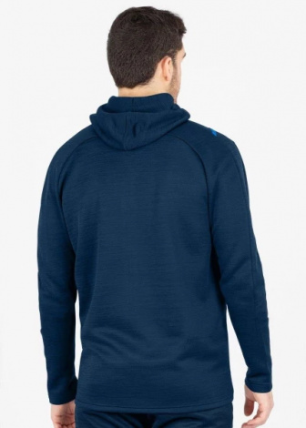 Олимпийка (мастерка) с капюшоном Jako CHALLENGE темно-синяя 9821-511