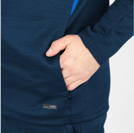 Олимпийка (мастерка) с капюшоном Jako CHALLENGE темно-синяя 9821-511