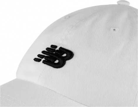 Кепка New Balance CLASSIC NB CURVED BRIM белая LAH91014WT
