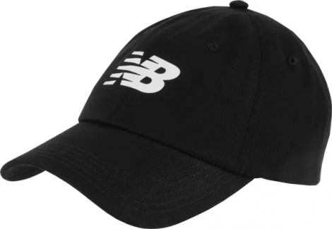 Кепка New Balance 6-PANEL CURVED BRIM V2.0 черная LAH13010BK