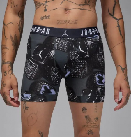Труси (боксерки) Nike AIR JORDAN FLIGHT MVP 2-PACK BOXER BRIEFS світло-сірі, темно-сірі (2 штуки) JM0744-G0T