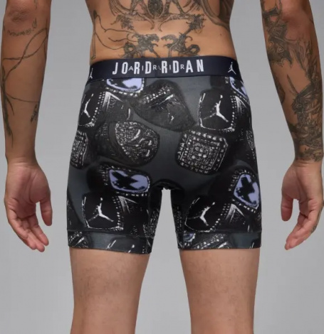 Труси (боксерки) Nike AIR JORDAN FLIGHT MVP 2-PACK BOXER BRIEFS світло-сірі, темно-сірі (2 штуки) JM0744-G0T