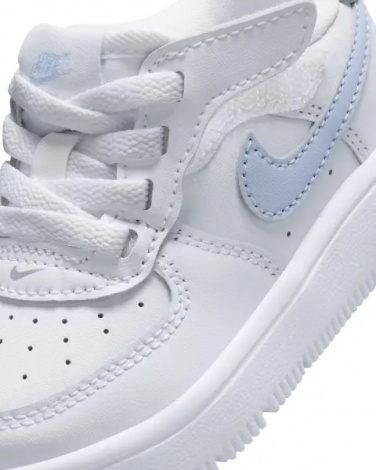 Кросівки дитячі Nike AIR FORCE 1 LOW EASYON (TD) біло-блакитні IH4491-112