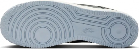 Кросівки Nike AIR FORCE 1 '07 чорно-біло-блакитні IB7676-001