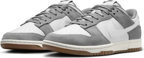Кросівки Nike DUNK LOW RETRO SE сіро-білі IB6399-001