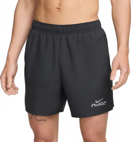 Шорти для бігу Nike CHALLENGER FLASH DRI-FIT 12.5CM (APPROX.) BRIEF-LINED RUNNING темно-сірі IB4129-070