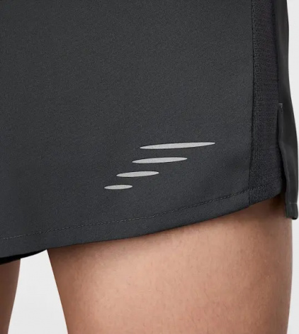 Шорти для бігу Nike CHALLENGER FLASH DRI-FIT 12.5CM (APPROX.) BRIEF-LINED RUNNING темно-сірі IB4129-070