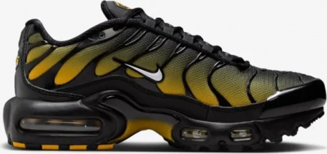 Кроссовки подростковые Nike AIR MAX PLUS (GS) желто-черные IB2870-001