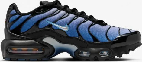 Кросівки підліткові Nike AIR MAX PLUS (GS) блакитно-чорні IB2867-001