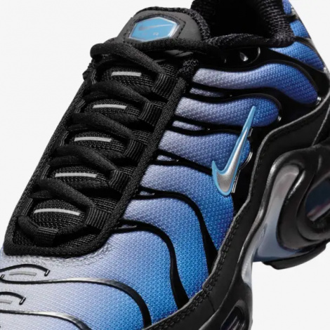 Кросівки підліткові Nike AIR MAX PLUS (GS) блакитно-чорні IB2867-001
