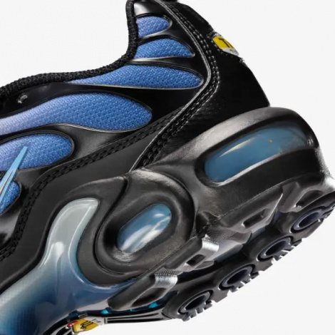 Кросівки підліткові Nike AIR MAX PLUS (GS) блакитно-чорні IB2867-001