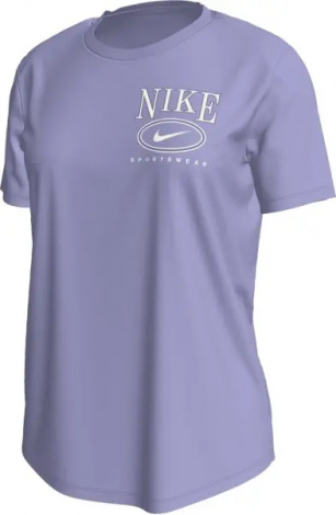 Футболка женская Nike SPORTSWEAR CLUB фиолетовая IB2447-533